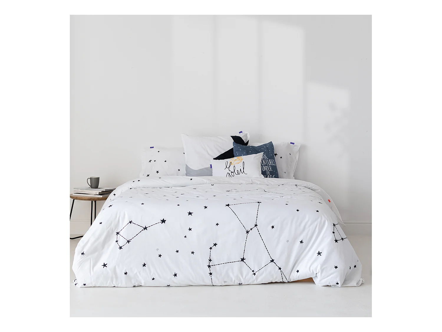 Housse de couette 260x220 cm (Lit 180/200) Constellation