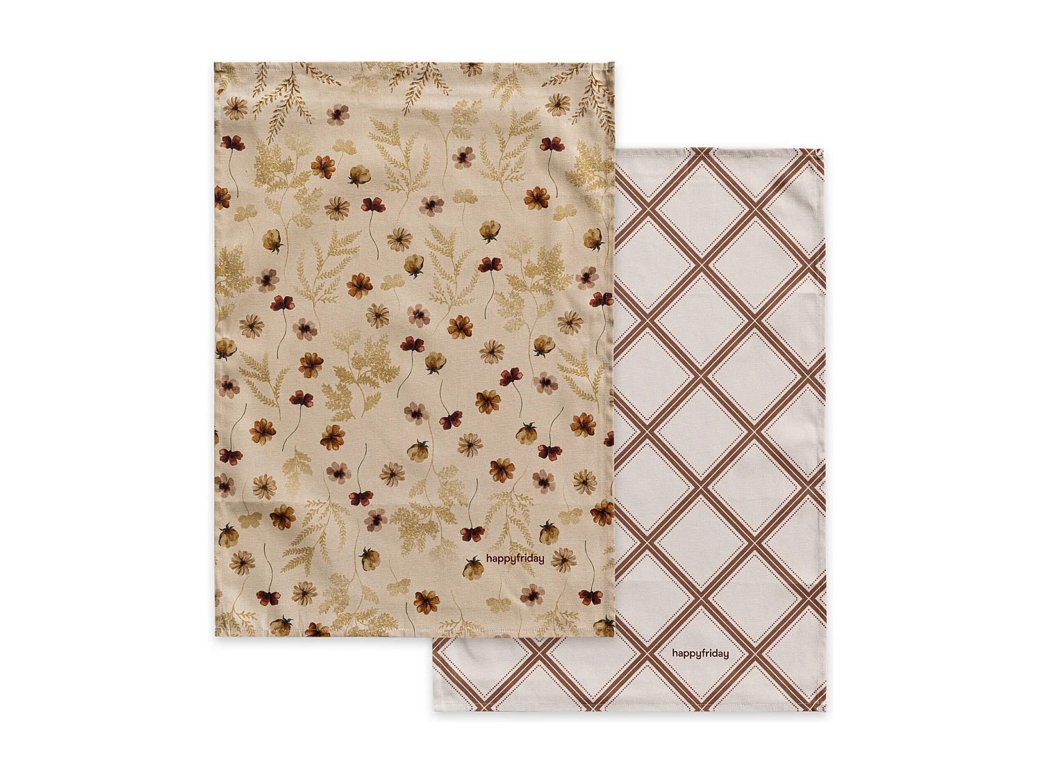 Paño de cocina 2 ud 70x50 cm Wild flowers