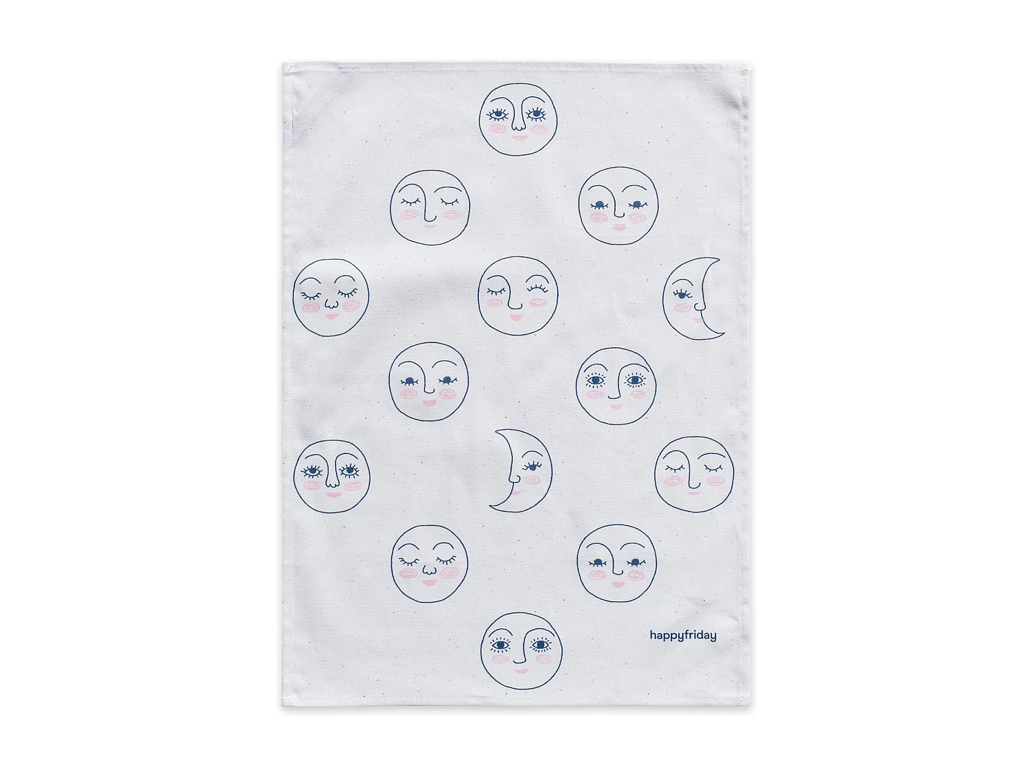 Keukendoek 2 stuks 70x50 cm Moon