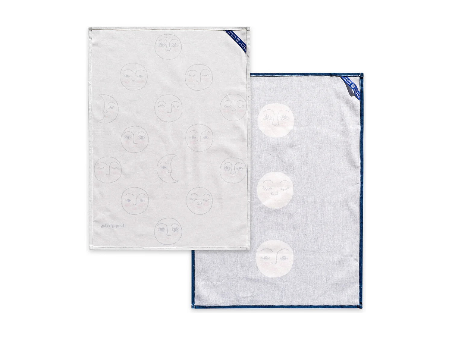 Keukendoek 2 stuks 70x50 cm Moon