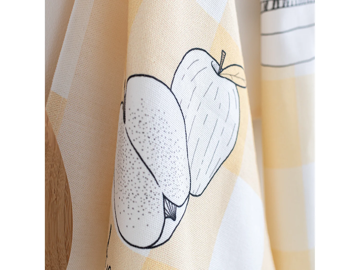 Paño de cocina 2 ud 70x50 cm Apple pie