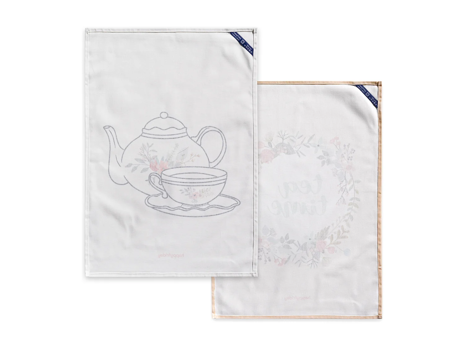 Strofinaccio (2 pezzi) 70x50 cm Time to tea