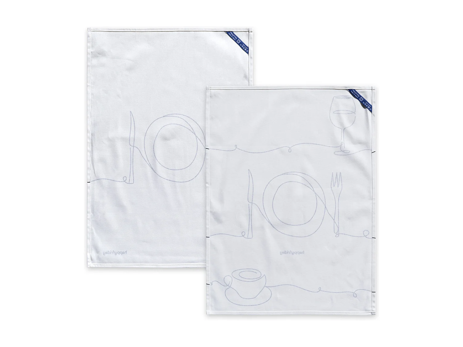 Paño de cocina 2 ud 70x50 cm To eat