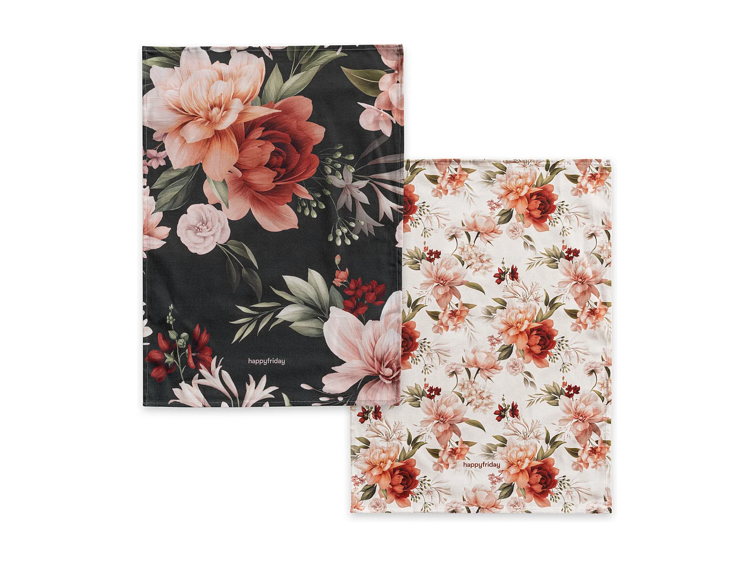 Küchentuch 2 Stück 70x50 cm Autumn floral