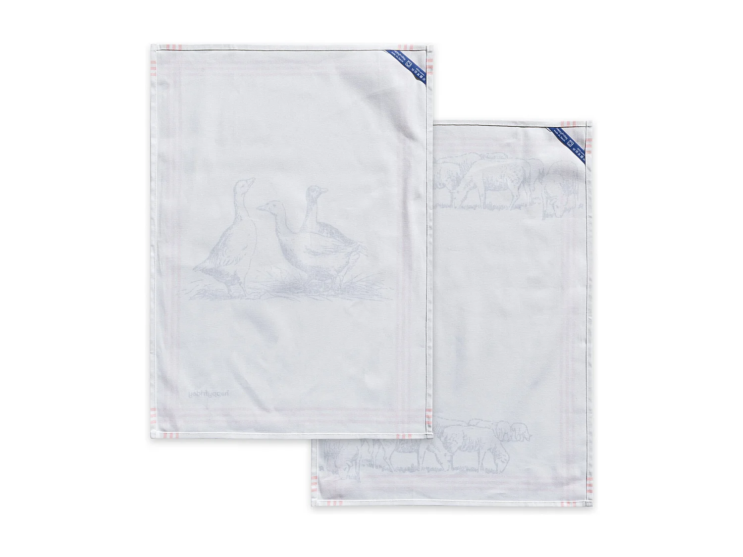 Torchon (2 pièces) 70x50 cm Cua cua