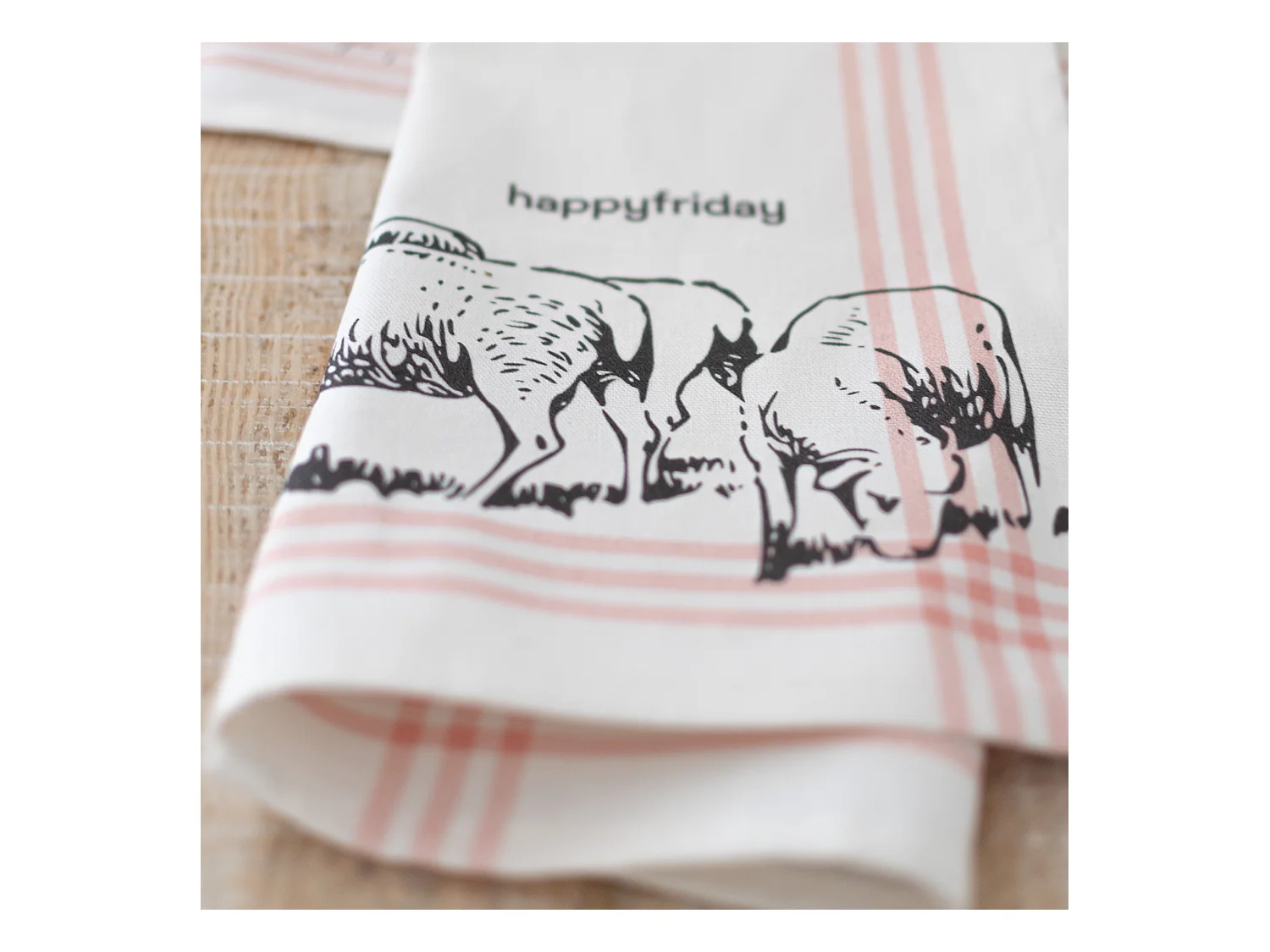 Küchentuch 2 Stück 70x50 cm Cua cua