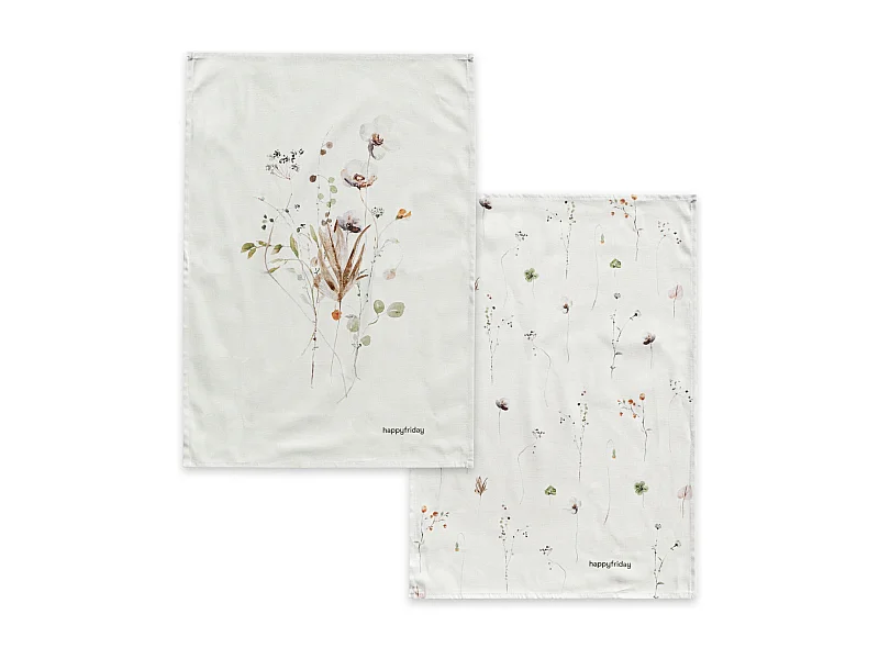 Küchentuch 2 Stück 70x50 cm Ikebana