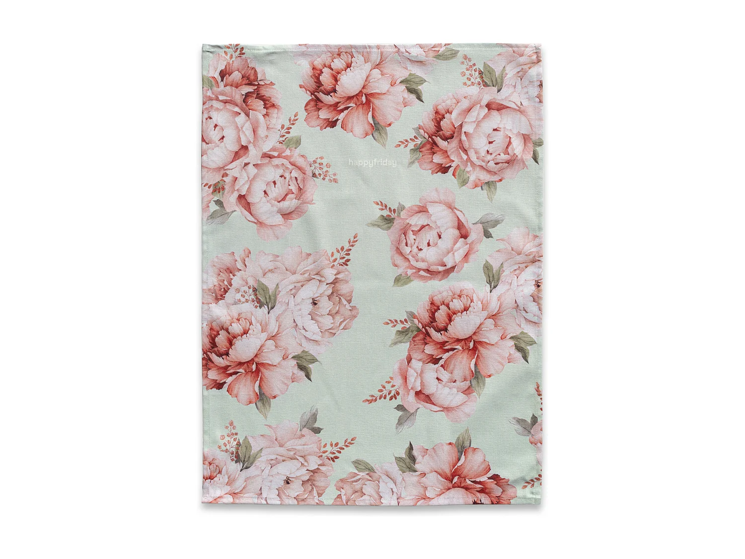 Paño de cocina 2 ud 70x50 cm Winter peony