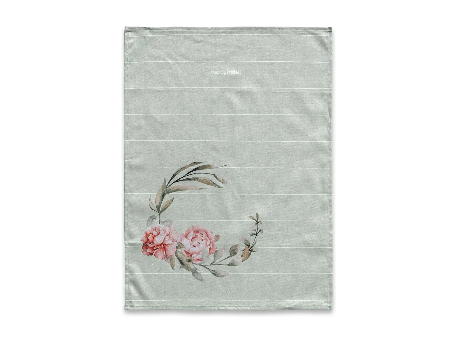 Paño de cocina 2 ud 70x50 cm Winter peony