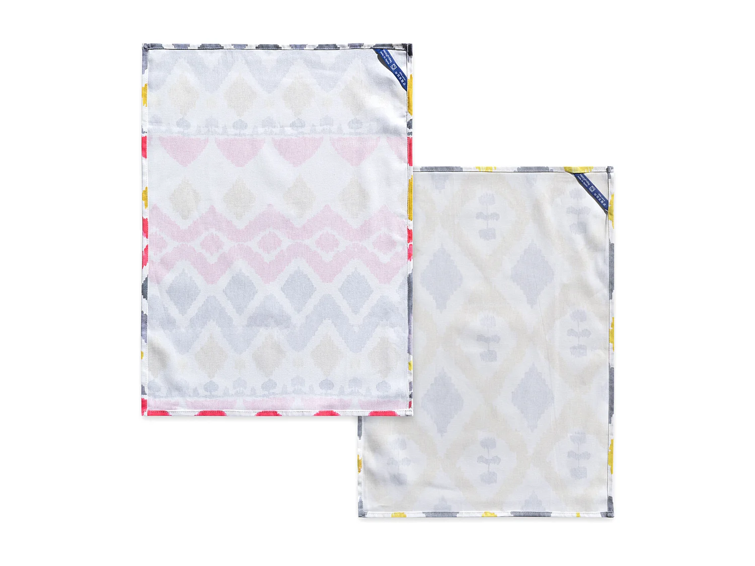 Paño de cocina 2 ud 70x50 cm Ikat