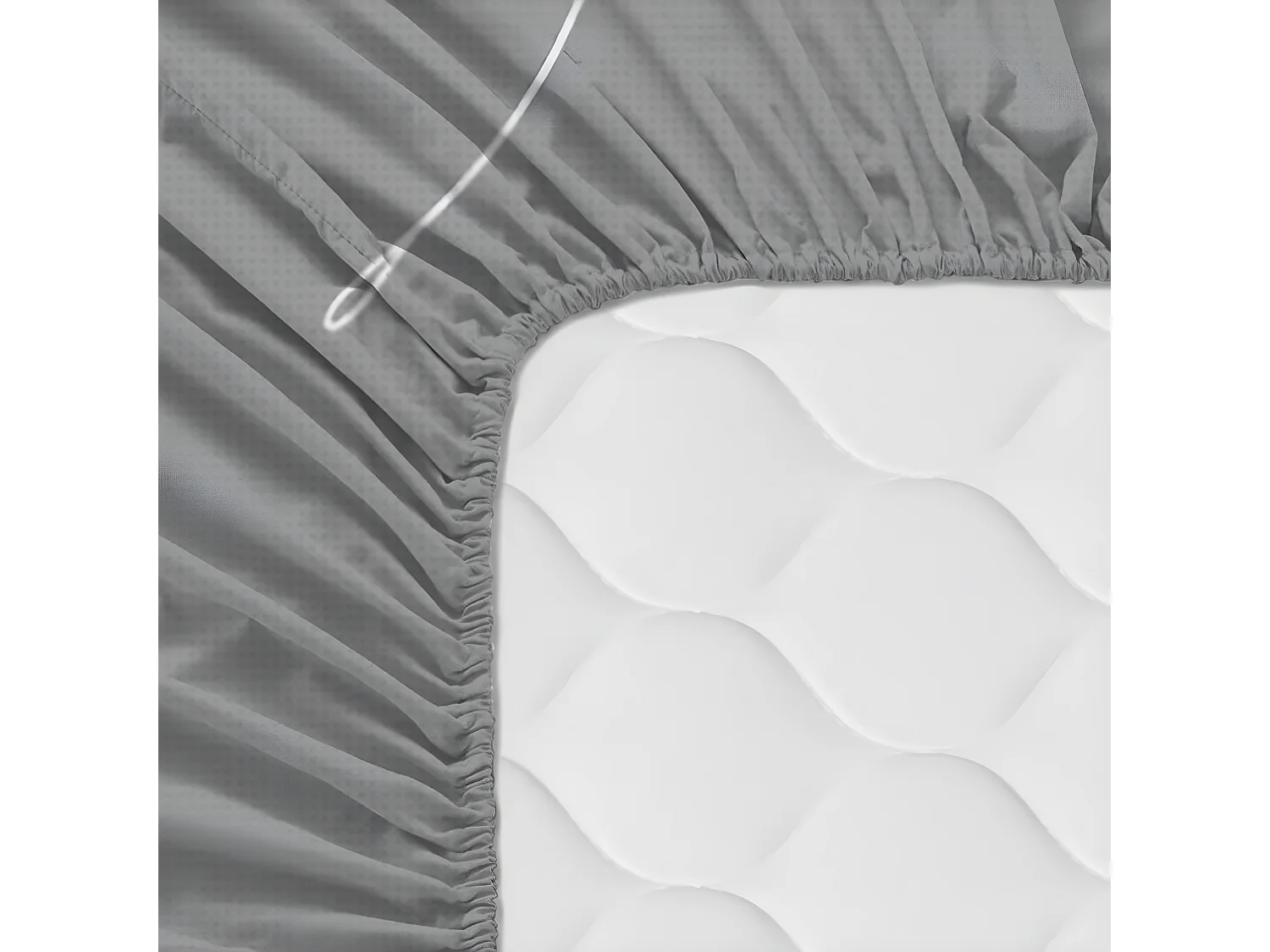 Lenzuolo inferiore 180x200x32 cm (Letto 180) Dandelion