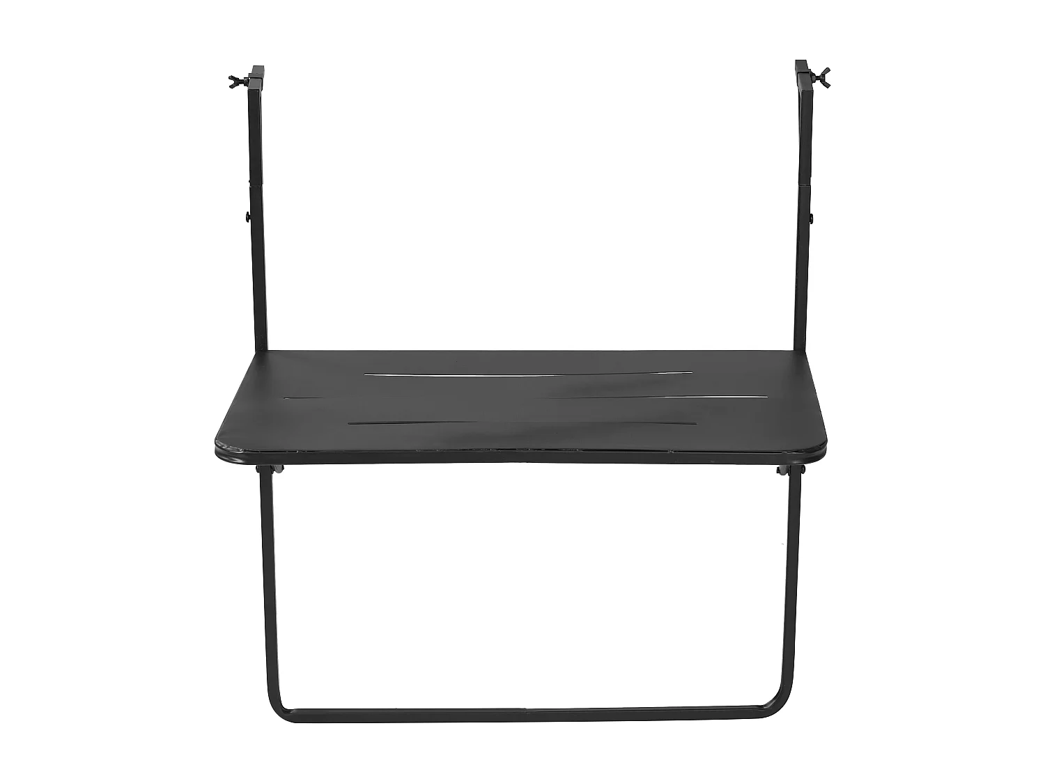 Table de balcon pliante en métal - Noir - APYA de MYLIA