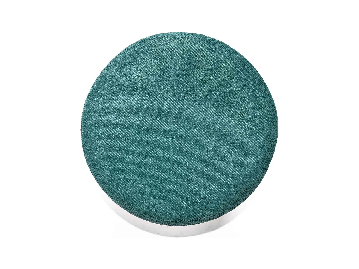 BONN VELVET - Puf pequeño redondo de pana