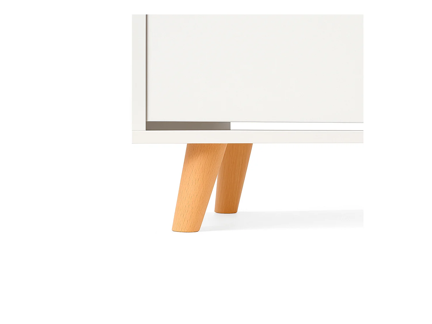 Emma - Scarpiera Salvaspazio 2 Ante 55x82x25 cm 12 Paia in Legno Bianco