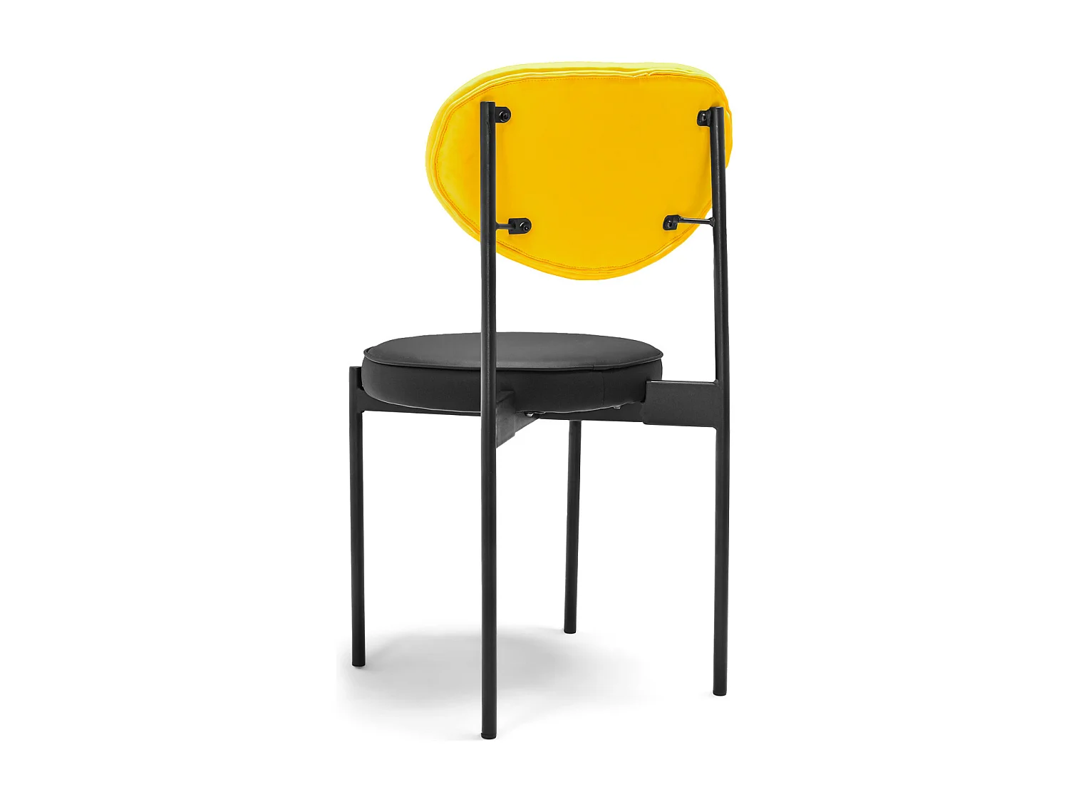 LIEGI ROCK - Pareja de 2 sillas de diseño en letherette