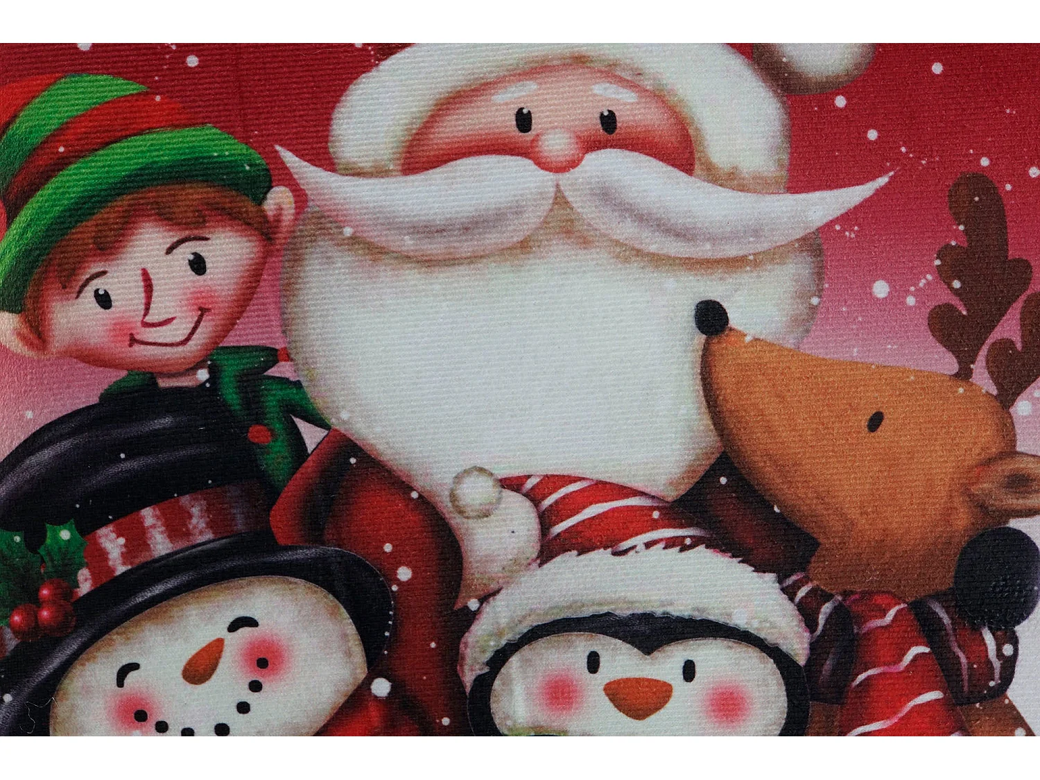 Coussin DKD Home Decor Noël Multicouleur Polyester 40 x 10 x 40 cm (2 Unités)