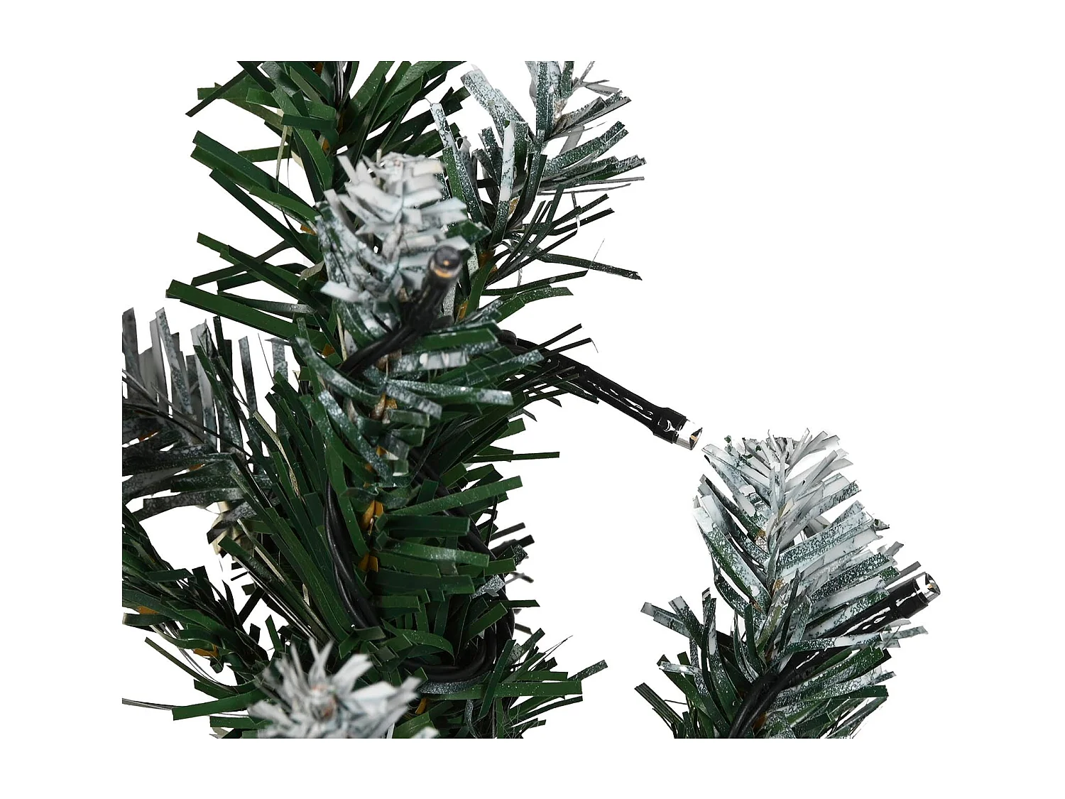 Sapin de Noël Métal vert PE 180cm