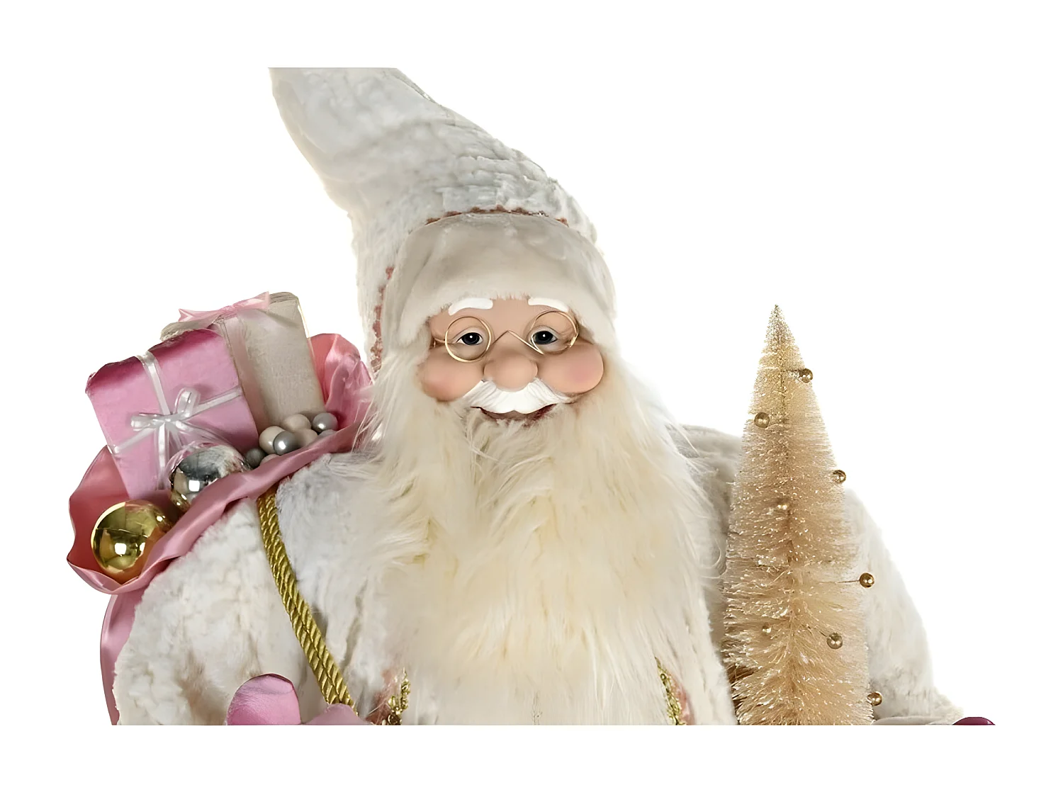 Décorations de Noël  bois Polyester PVC(60x50x124cm)