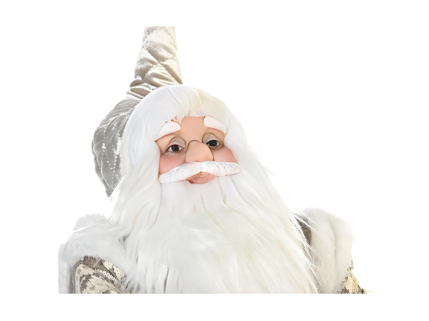 Figurine Décorative Noël Père Noël bois Polyester(42x22x48cm)