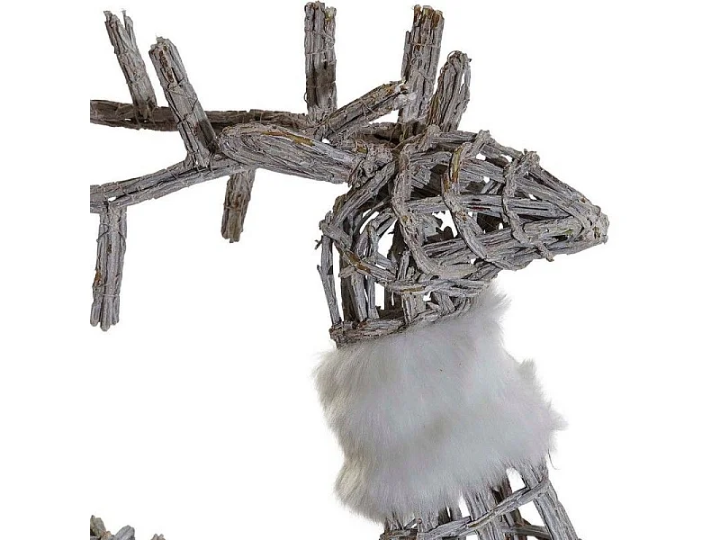 Décorations de Noël Lumière LED osier(60x30x37cm)