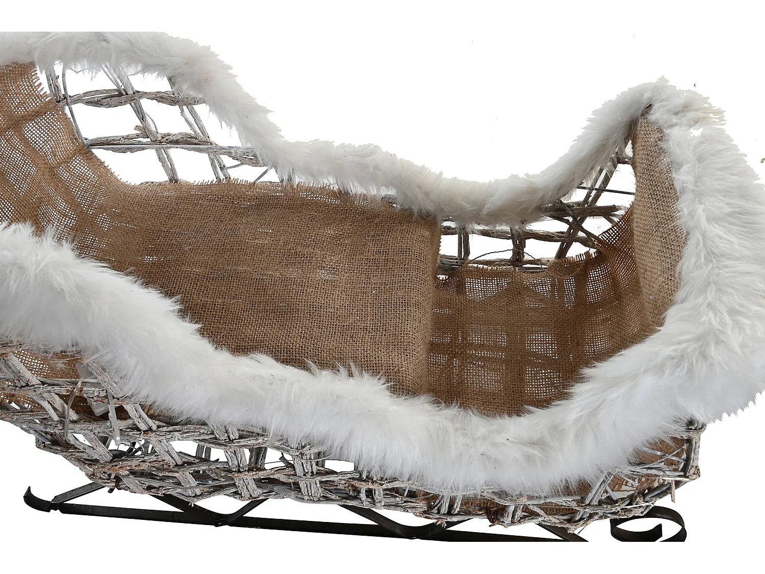 Décorations de Noël Lumière LED osier(60x30x37cm)