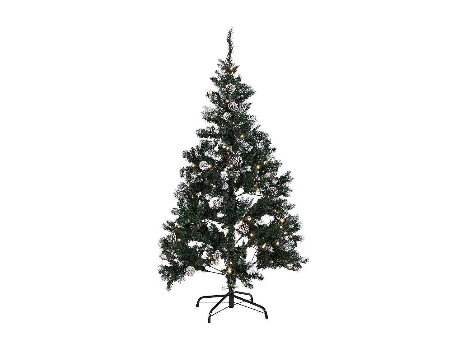 Wand-Weihnachtsbaum DKD Home Decor grün Metall und Polyethylen 150 cm, originelle Dekoration