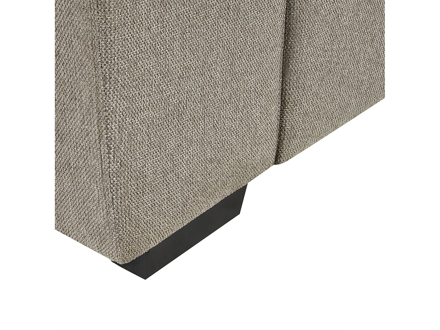 Sofa 2 Seater VOGAR Fabric Light Brown