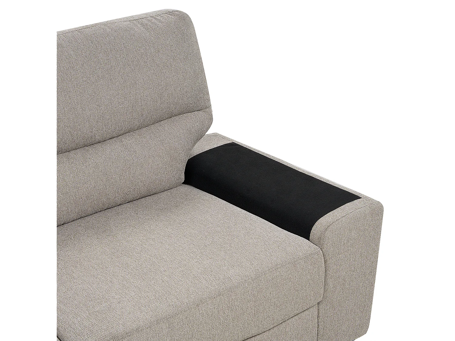 Sofa 3 Seater VOGAR Fabric Light Brown