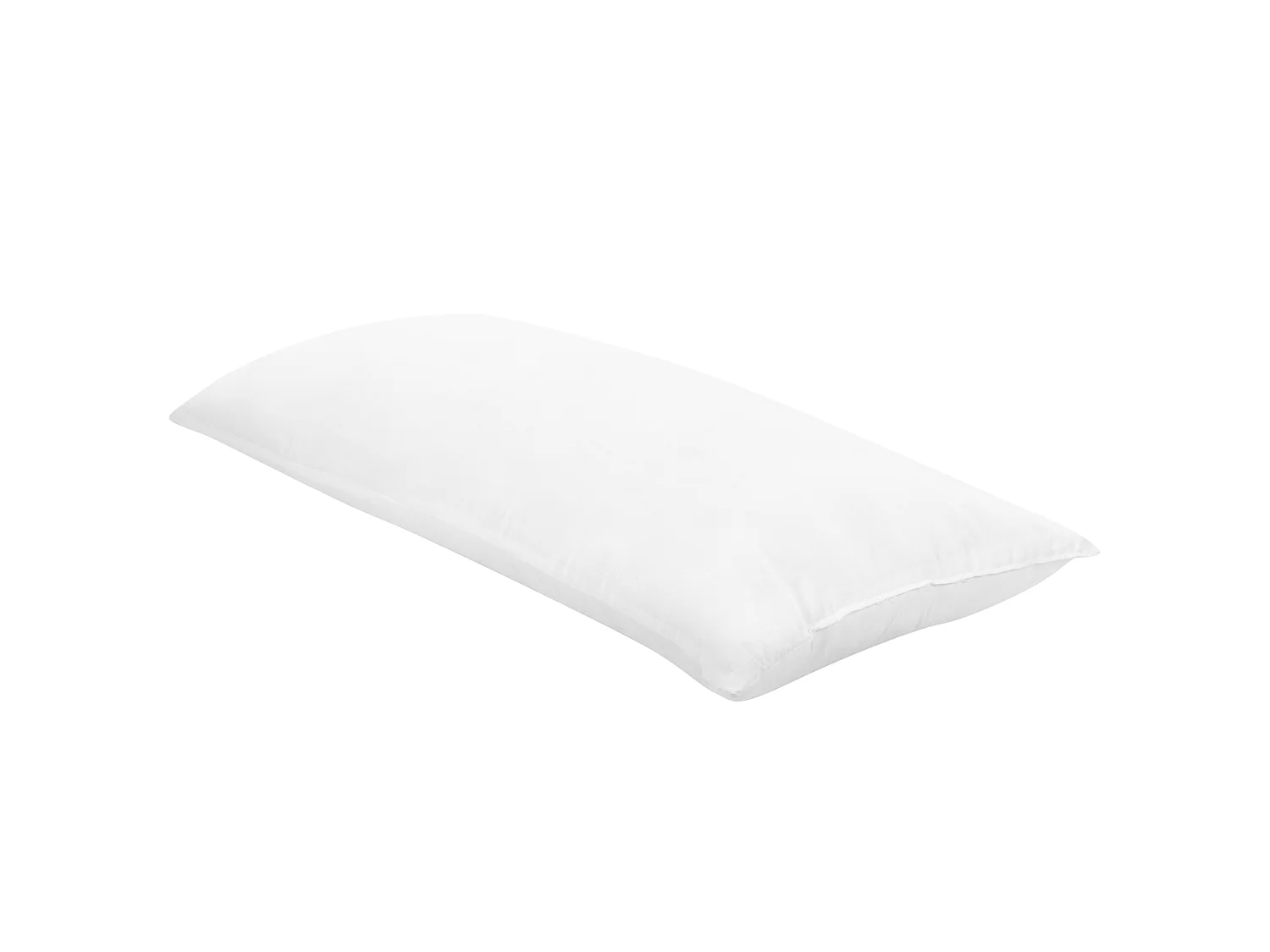 Set van 2 kussens ERRIGAL Laag Microvezels 40 x 80 cm Wit
