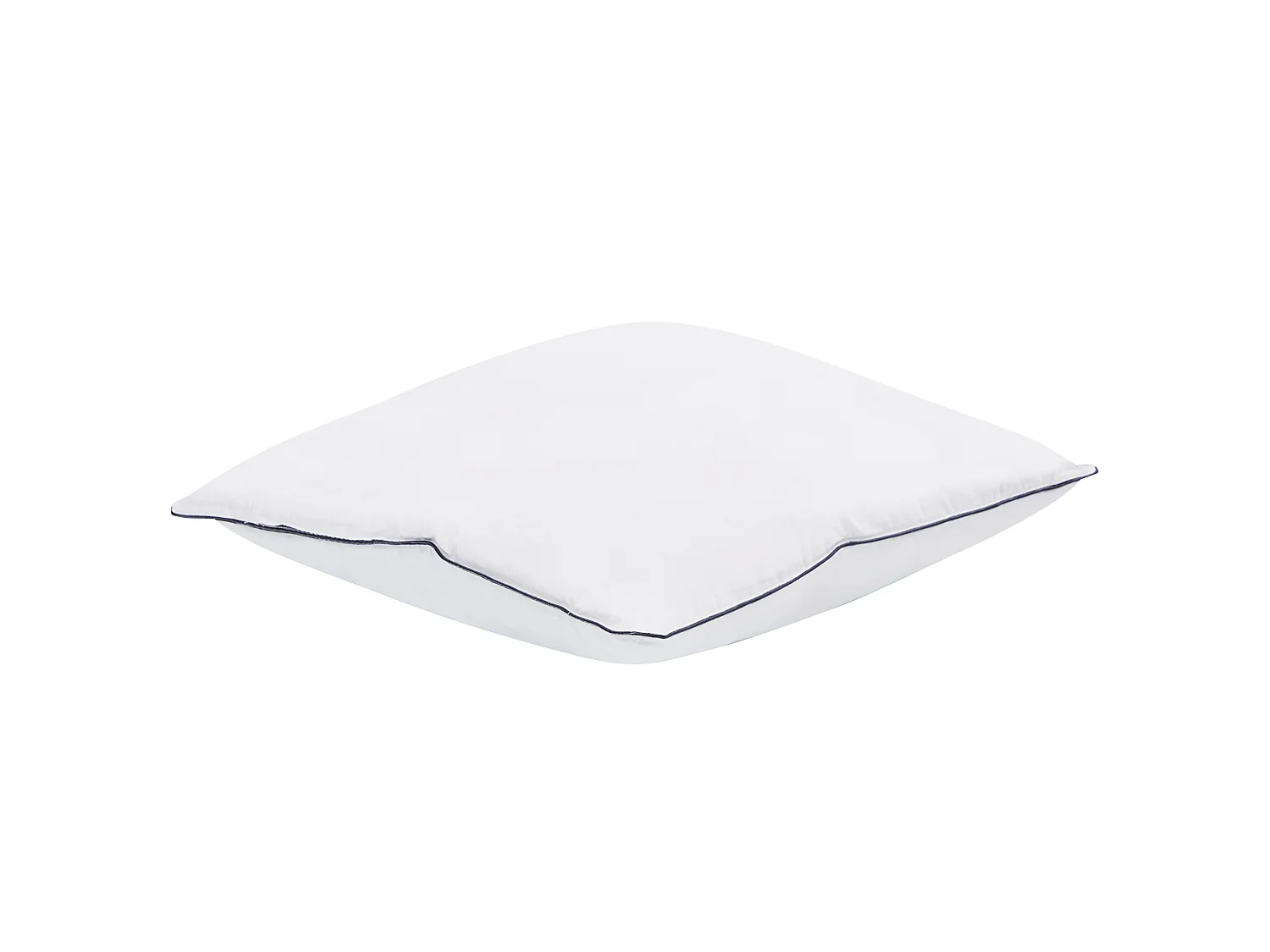 Lot de 2 oreillers PELISTER Haut Microfibre 50 x 60 cm Blanc