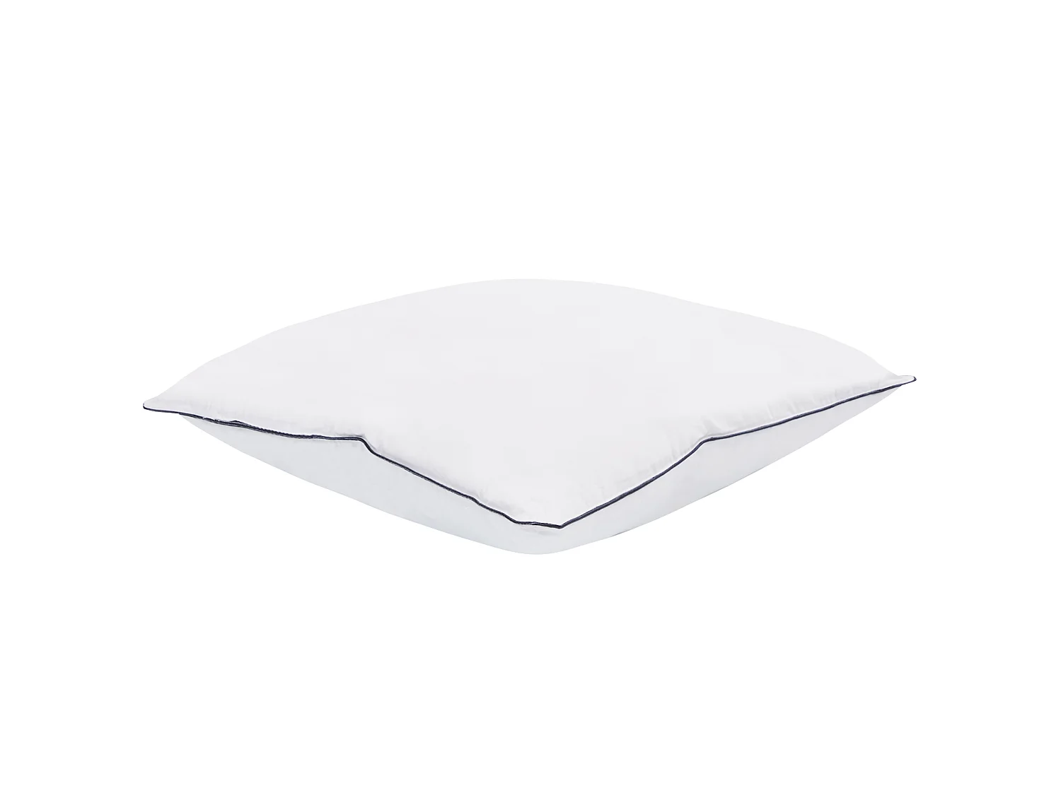 Lot de 2 oreillers PELISTER Haut Microfibre 80 x 80 cm Blanc