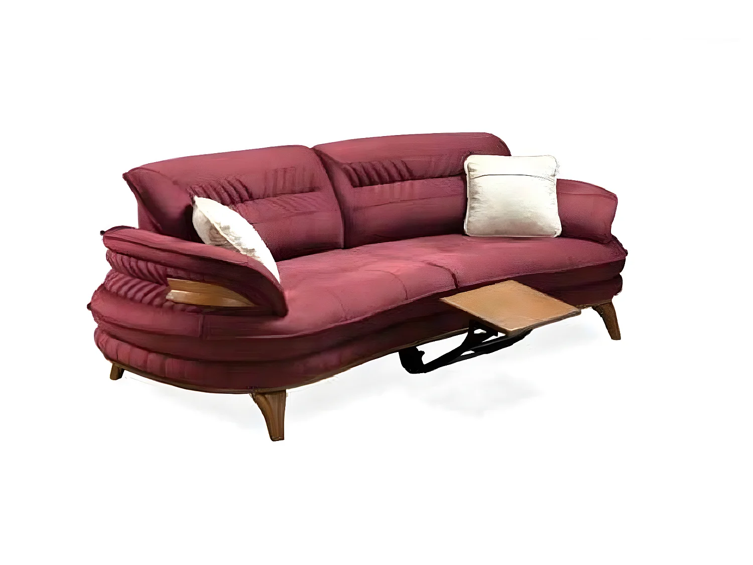 Gruppe Sofagarnitur 3+3+1 Sitzer Luxus Sofa Sessel Sofas Stoff Klassisches Set