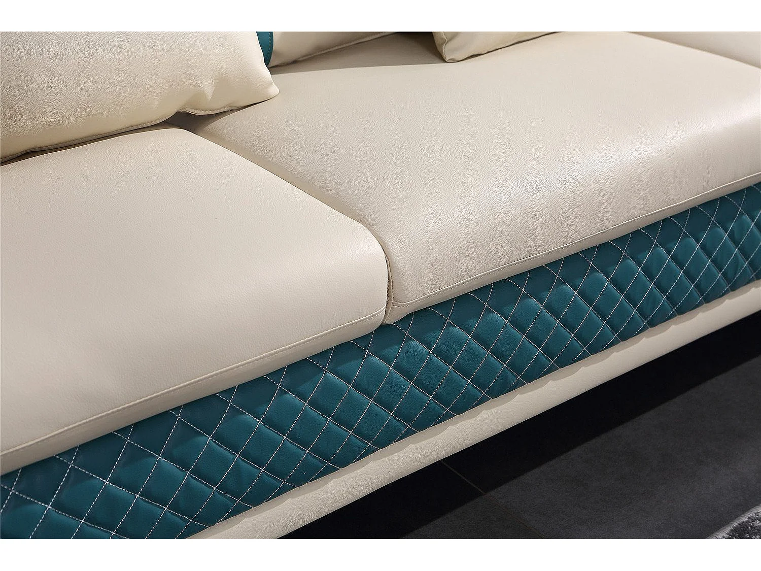 Moderne Sofagarnitur 3+1+1 Sitzer luxus Design Polstermöbel Neu