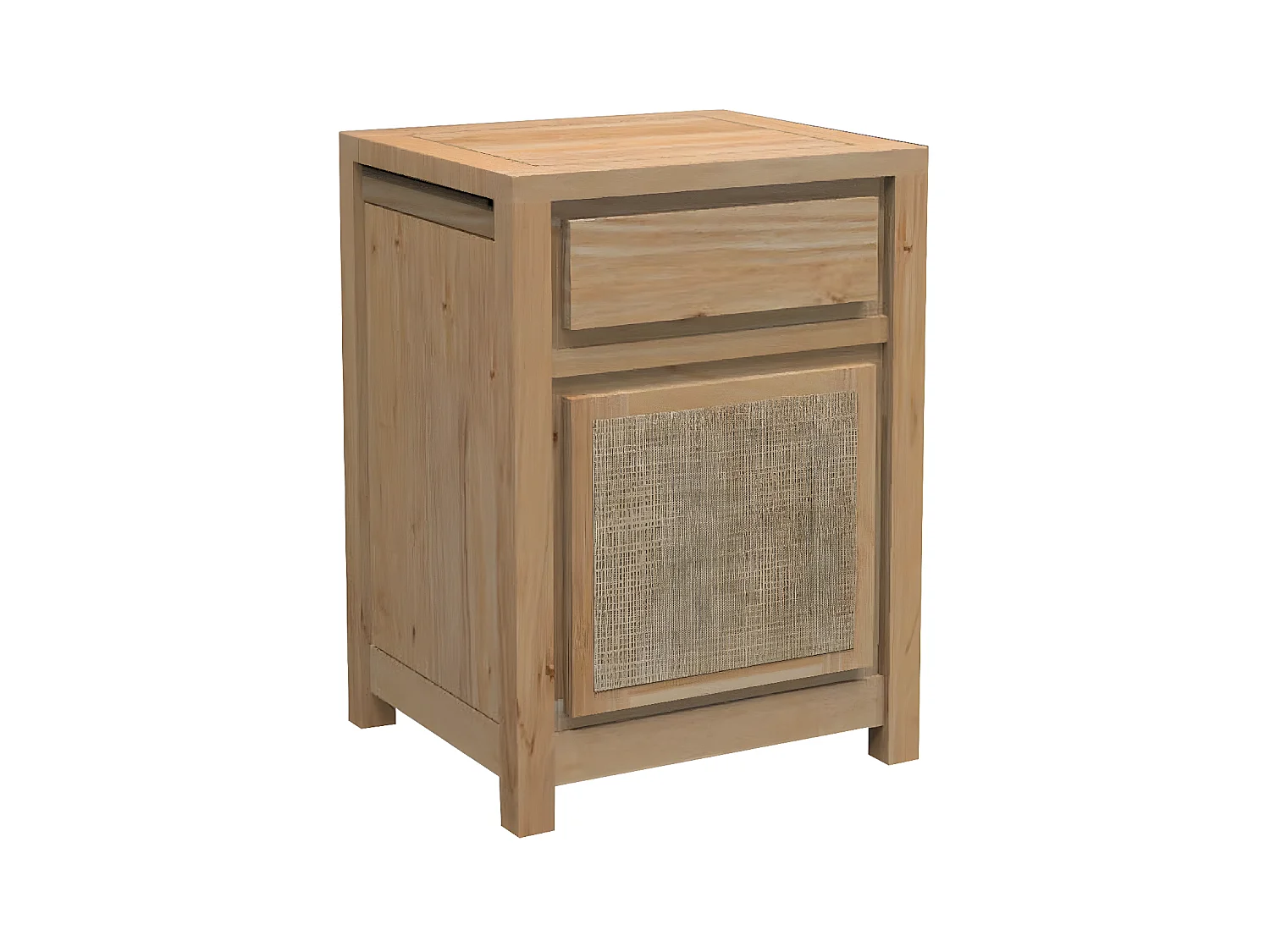 Chevet droite cannage | Acacia Tatoo II