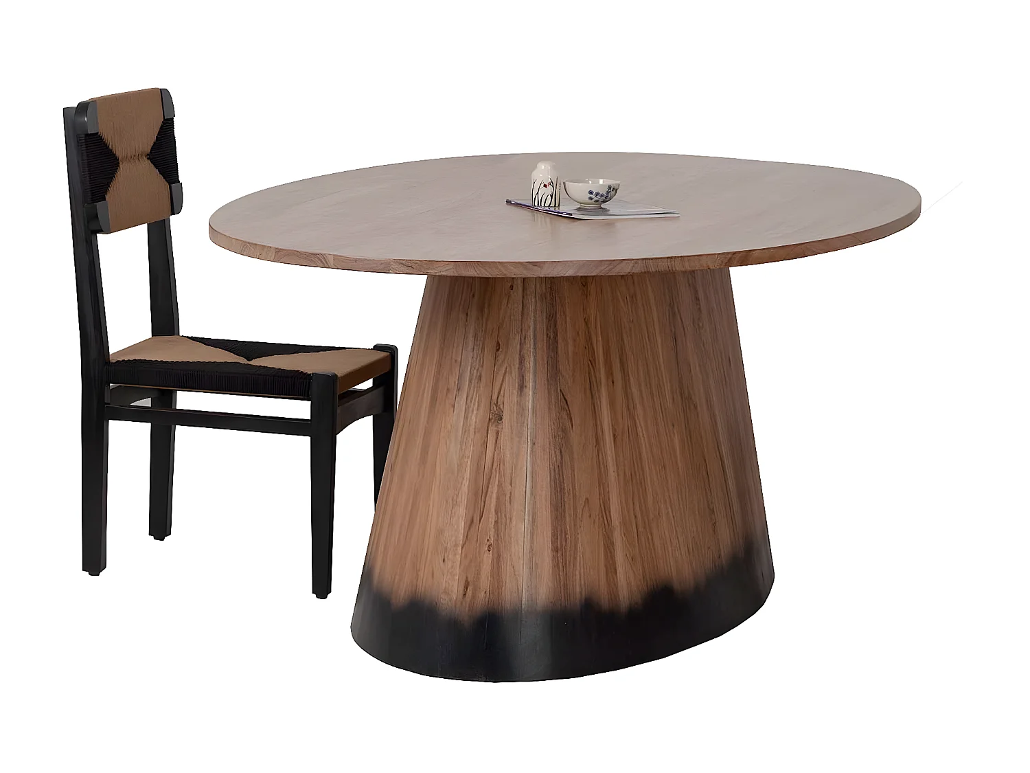 Table à manger ovale 200 cm | Acacia Dimona