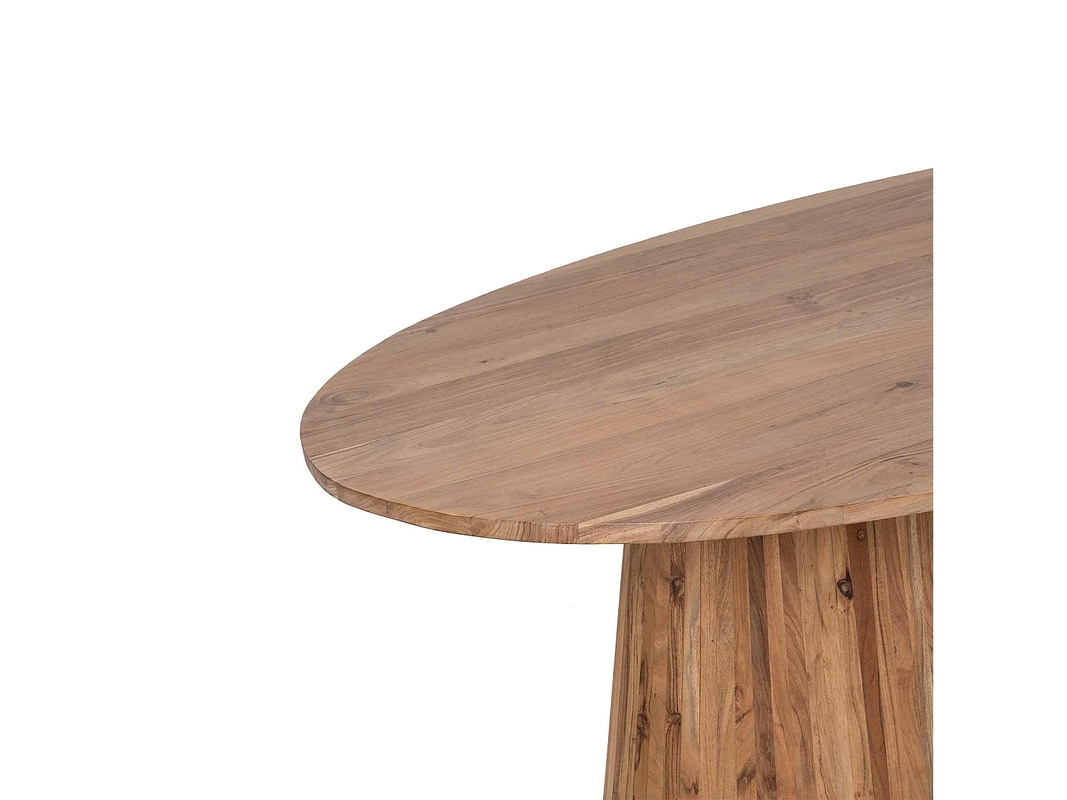 Table à manger ovale 200 cm | Acacia Dimona