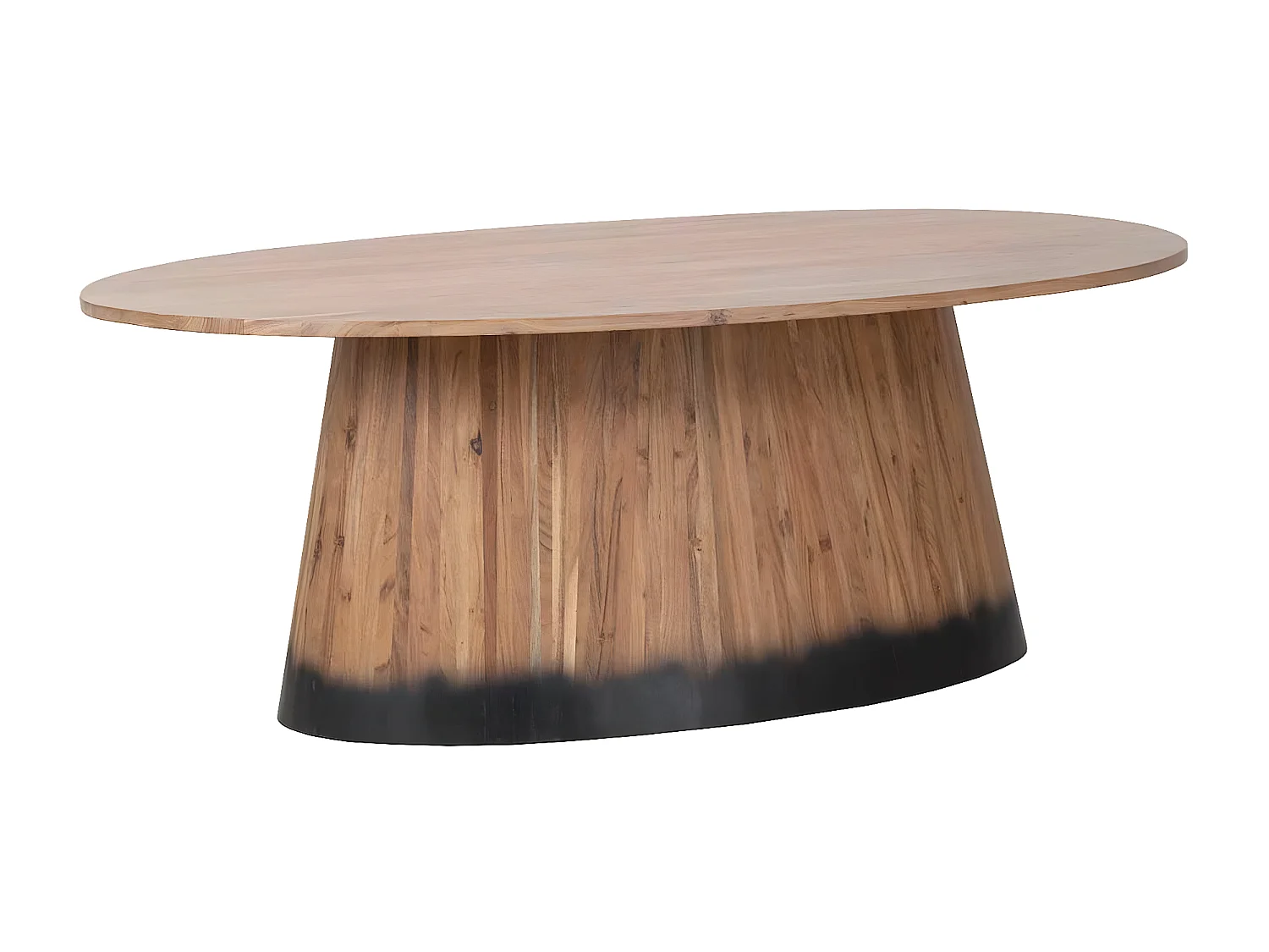 Table à manger ovale 200 cm | Acacia Dimona