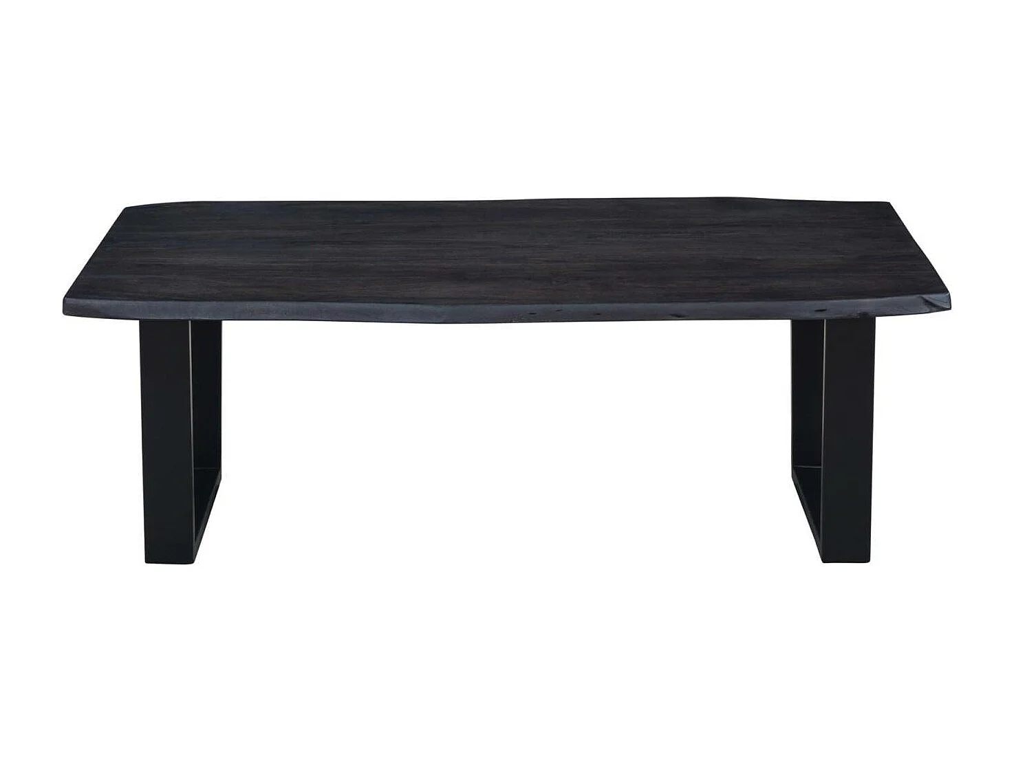Table à dîner 240cm en acacia massif et métal | Acacia Black Forest