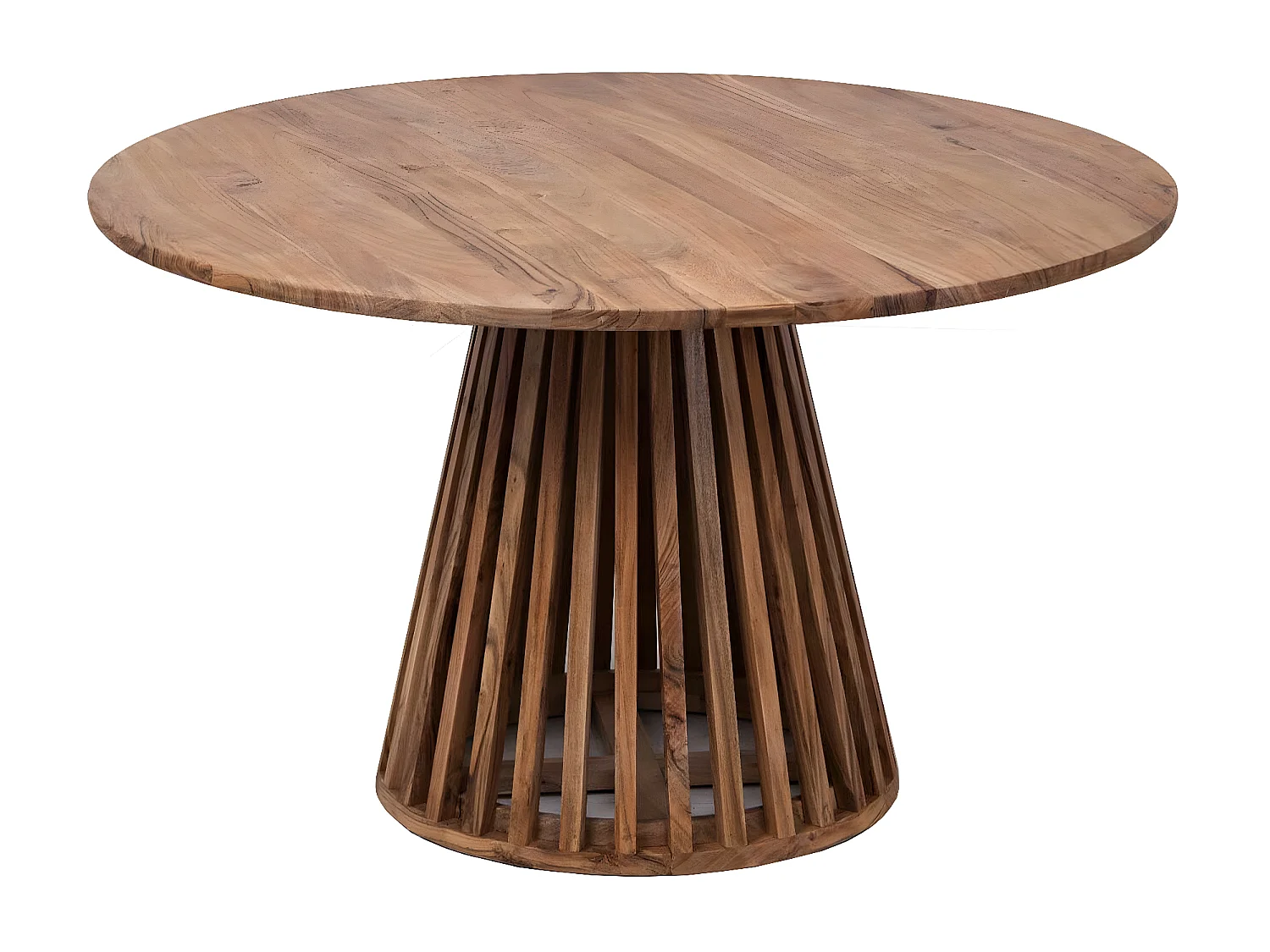 Table de repas ronde bois massif | Acacia Kfir