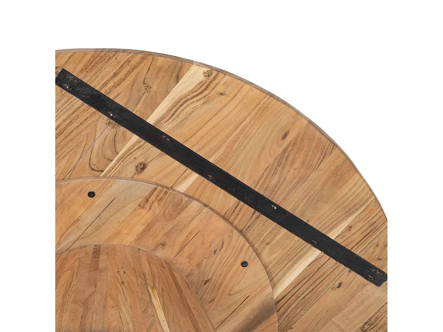 Table de repas ronde 140 cm | Acacia Dimona