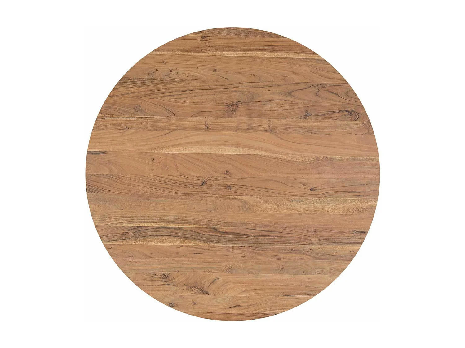 Table de repas ronde 140 cm | Acacia Dimona