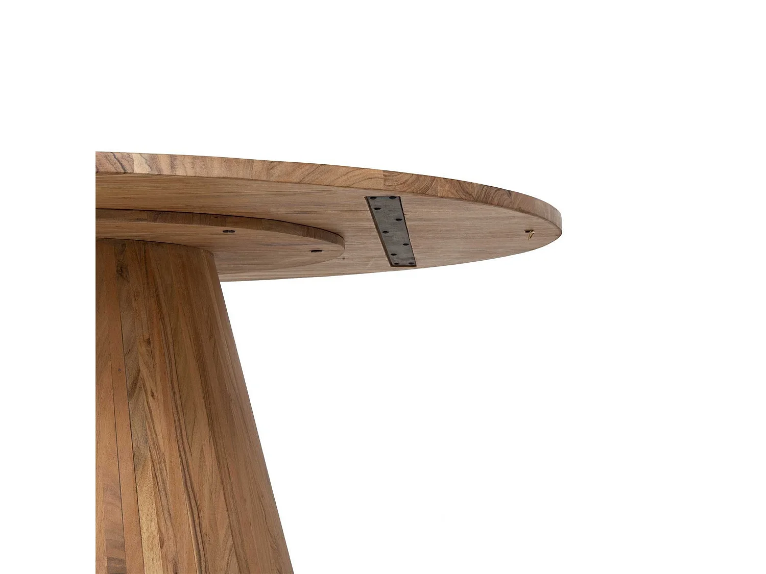 Table de repas ronde 140 cm | Acacia Dimona