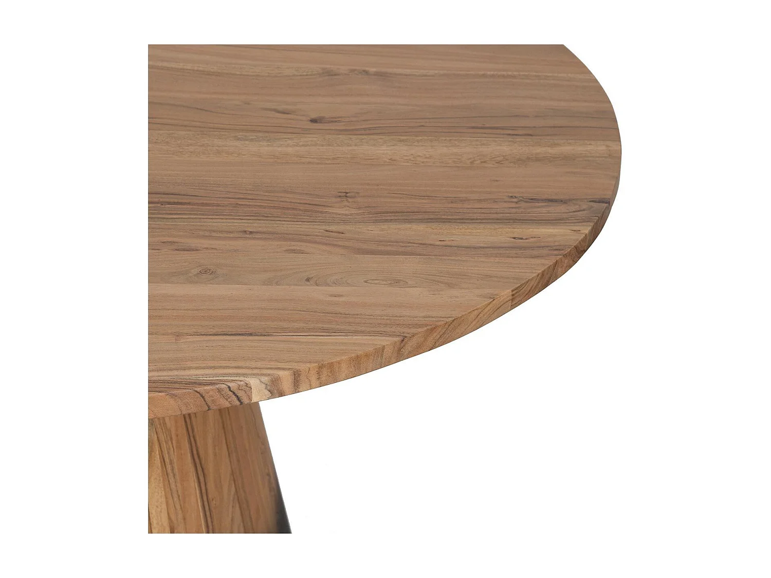 Table de repas ronde 140 cm | Acacia Dimona