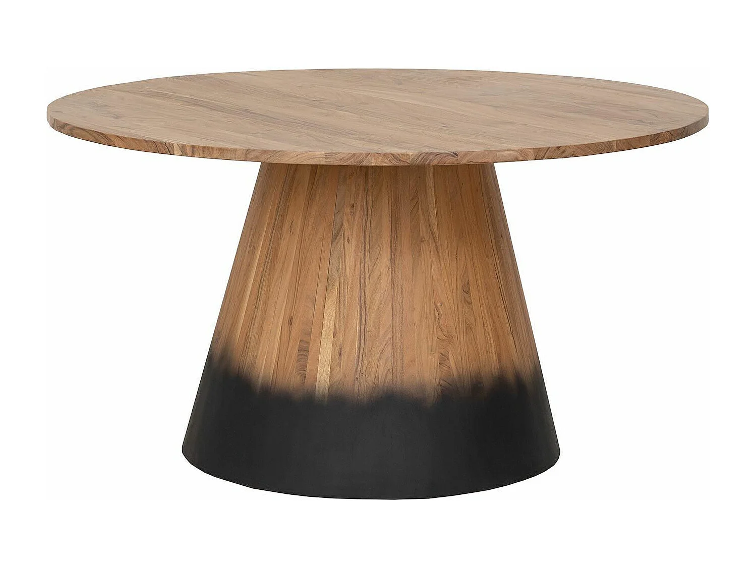 Table de repas ronde 140 cm | Acacia Dimona