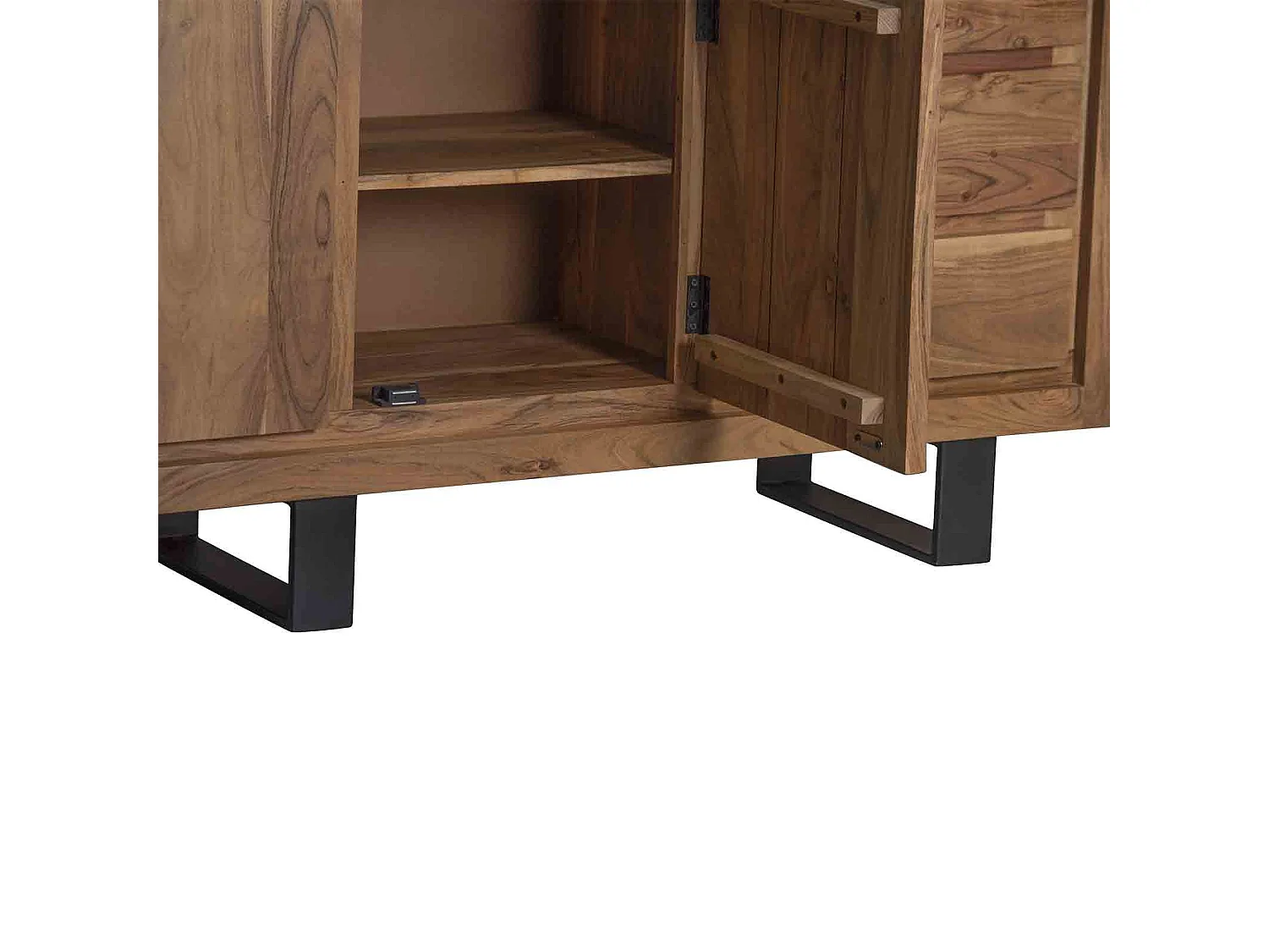 Buffet bas 3 portes 3 tiroirs | Acacia Bunting