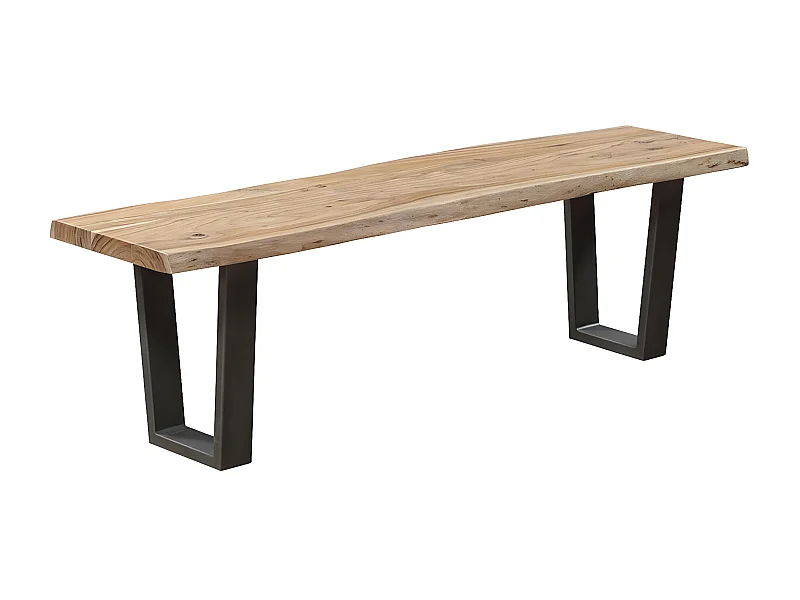 Banc bois naturel 152 cm | Acacia Forest