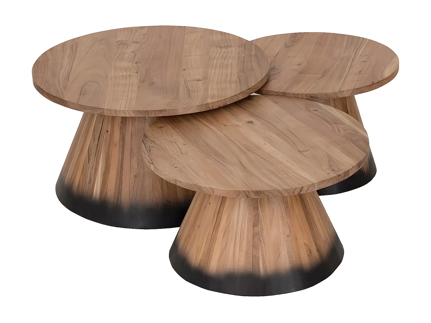 Table basse ronde 60 cm | Acacia Dimona