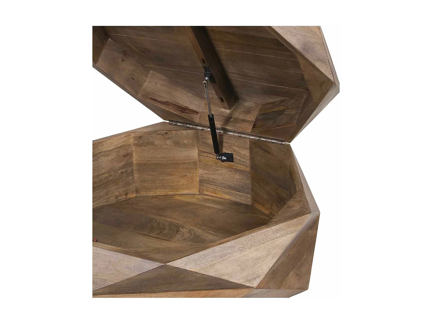 Table basse ronde avec rangement | Offre M&M