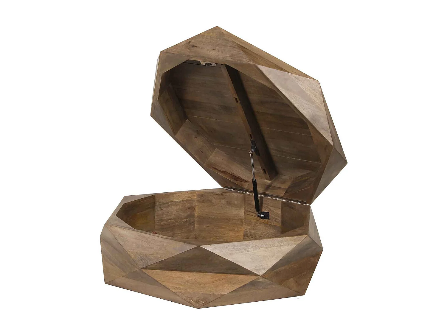 Table basse ronde avec rangement | Offre M&M