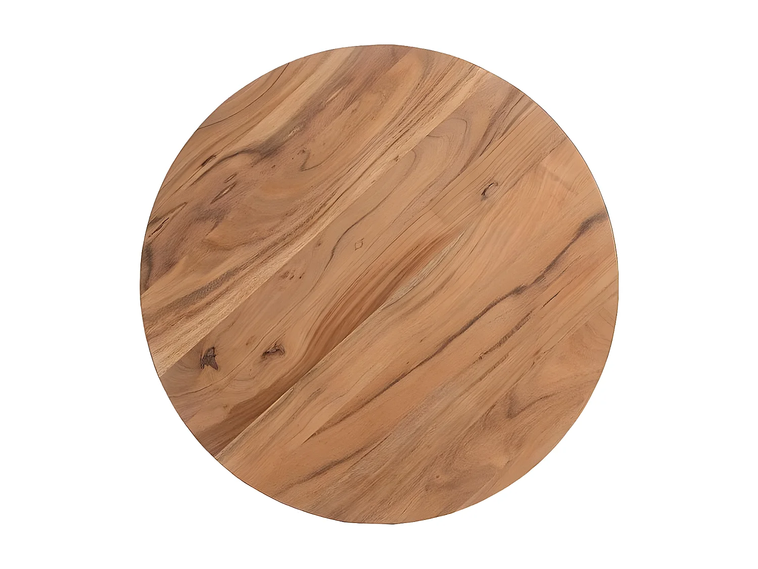 Table basse bois ronde 70 cm | Acacia Dimona